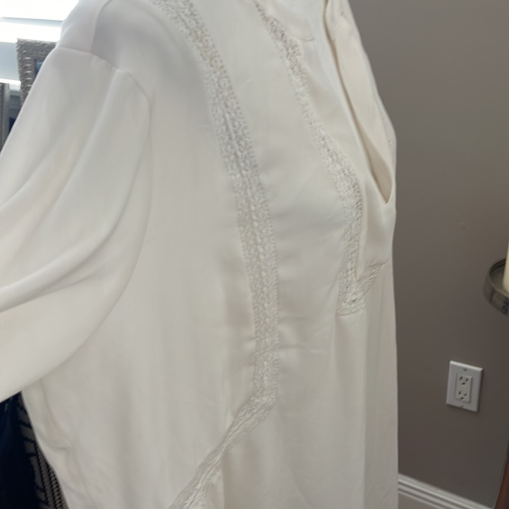 LOFT LACE DETAIL BLOUSE - Picture 7 of 7